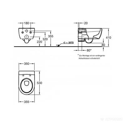 Будкрам купити 4U Унітаз підвісний без обідка, Rimfree, 6 л КТ 4U Унітаз підвісний без обідка, Rimfree, 6 л КТ 2