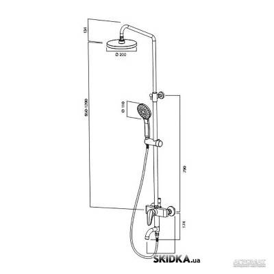 Будкрам купить Душевая система Joy Душевая система Joy 2