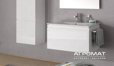 Будкрам купить Pro S Тумба с раковиной-100, бел. глянц Pro S Тумба с раковиной-100, бел. глянц 3