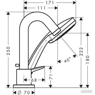 Будкрам купить Logis Внешняя часть смесителя 3-отв. для ванны Logis Внешняя часть смесителя 3-отв. для ванны 2
