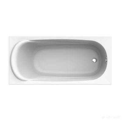 Будкрам купити Ванна акрилова прямокутна SAGA 170х80 см у комплектi з нiжками та елементами крiплення, біла