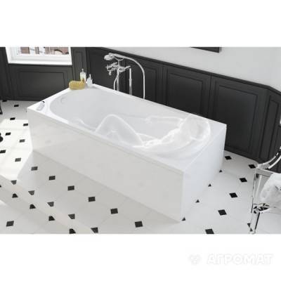 Будкрам купити Ванна акрилова прямокутна SAGA 170х80 см у комплектi з нiжками та елементами крiплення, біла Ванна акрилова прямокутна SAGA 170х80 см у комплектi з нiжками та елементами крiплення, біла 2
