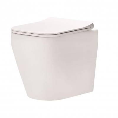 Будкрам купити OPTIMA Унітаз пристінний безобідковий + кришка soft-close (2уп)