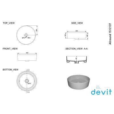 Будкрам купити ALLROUND раковина тонкостінна ALLROUND раковина тонкостінна 2