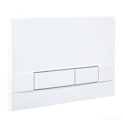 Будкрам купити NARROW/NARROW OLIPURE Клавіша подвійного змиву, білий