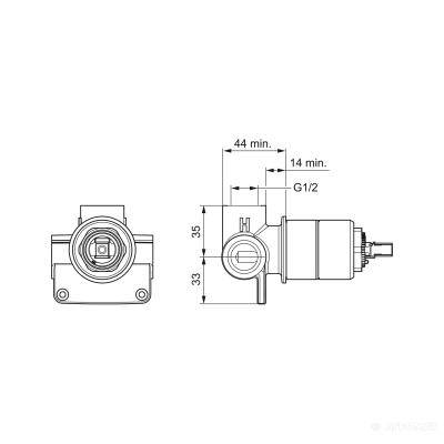 Будкрам купить Скрытая часть смесителя Скрытая часть смесителя 2