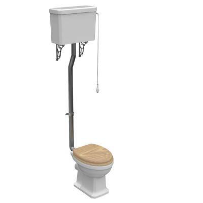 Будкрам купити CLASSIC Унітаз + високий бачок + зливна труба