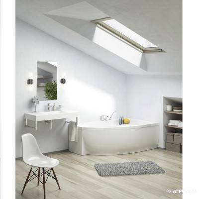 Будкрам купити VACE/L/00 CELLO Ванна акрилова на рамі правостороння 1700х1100+PACEA/L/00 Фронтальна панель, білий VACE/L/00 CELLO Ванна акрилова на рамі правостороння 1700х1100+PACEA/L/00 Фронтальна панель, білий 3