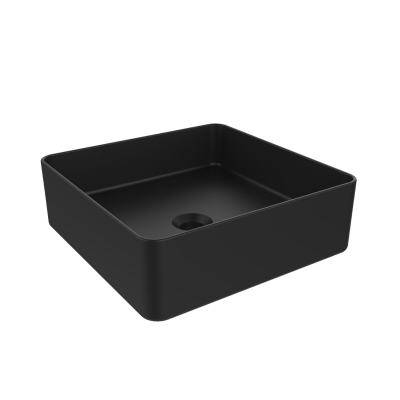 Будкрам купить QUADRA раковина тонкостенная, черный матовый
