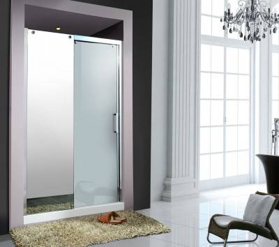 Будкрам купити SOUL Душові двері в нішу, реверсивні, soft-close, прозоре скло