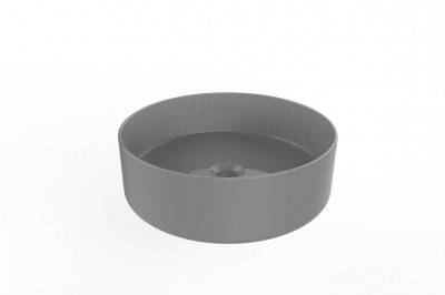 Будкрам купити ALLROUND раковина тонкостінна, сіра