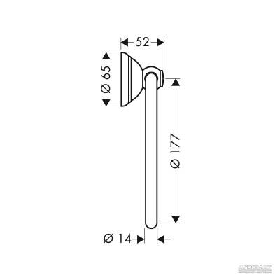 Будкрам купити Carlton Тримач-кільце д/рушника Carlton Тримач-кільце д/рушника 2