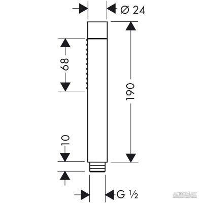 Будкрам купити Starck/Urquiola Ручний душ Starck/Urquiola Ручний душ 3