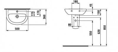 Будкрам купити PRO Раковина-50 PRO Раковина-50 2