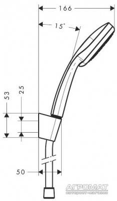 Будкрам купити Croma 100 Vario/Porter'S Душовий набір Croma 100 Vario/Porter'S Душовий набір 2