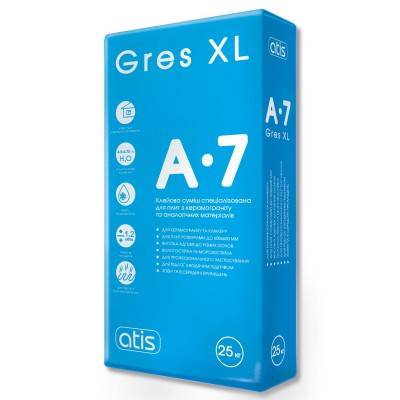 Будкрам купить Клей для гресса ATIS A-7 Gres XL 25кг