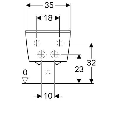 Будкрам купити Xeno2 Біде підвісне з покриттям  KeraTect, без переливу, колір білий Xeno2 Біде підвісне з покриттям  KeraTect, без переливу, колір білий 3