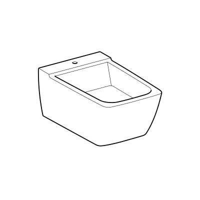 Будкрам купити Xeno2 Біде підвісне з покриттям  KeraTect, без переливу, колір білий Xeno2 Біде підвісне з покриттям  KeraTect, без переливу, колір білий 4