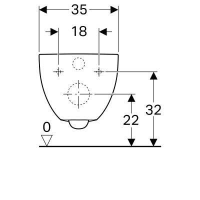 Будкрам купити Acanto Унітаз підвісний Rimfree, приховані кріплення, глибина 51 см, білий Acanto Унітаз підвісний Rimfree, приховані кріплення, глибина 51 см, білий 2