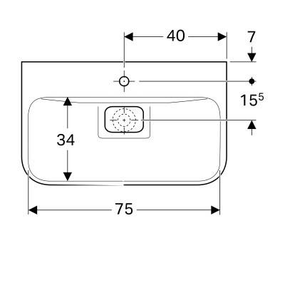Будкрам купить myDay Умывальник 80 см, с 1 отв.под смешаных параз., без перелива, с крышкой сливного клапана, с защ.покрытием KeraTect, цвет белый глянец myDay Умывальник 80 см, с 1 отв.под смешаных параз., без перелива, с крышкой сливного клапана, с защ.покрытием KeraTect, цвет белый глянец 4