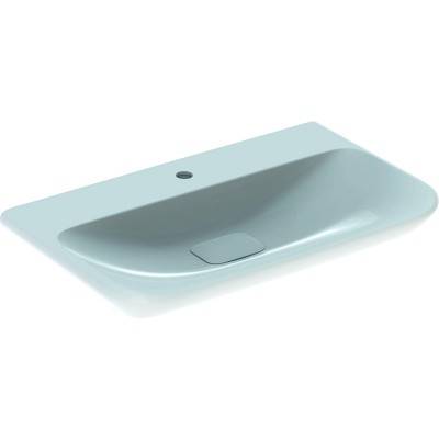 Будкрам купити myDay Умивальник 80 см, з 1 отв.під зміш., без переливу, з кришкою зливного клапану, із зах.покриттям KeraTect, колір білий глянець