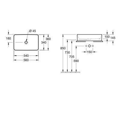 Будкрам купить KLEA Комплект мебели: тумба раковина зеркало 60см, белый глянцевый KLEA Комплект мебели: тумба раковина зеркало 60см, белый глянцевый 3