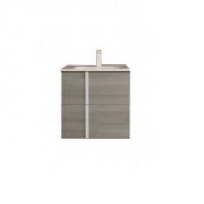 Будкрам купити ONIX+ Тумба під раковину 80 см з білою ручкою, Sandy grey
