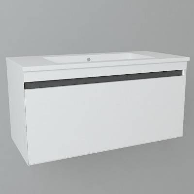 Будкрам купить UP Тумба 80 с раковиной, белый