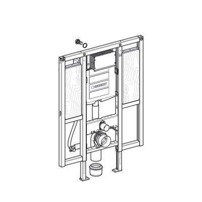 Будкрам купити Duofix інсталяція д/підв. унітазу, 112 см, із змивним бачком прихованого монтажу Sigma 12 см, для осіб з обмеженими можливостями, для поручнів та опор Duofix інсталяція д/підв. унітазу, 112 см, із змивним бачком прихованого монтажу Sigma 12 см, для осіб з обмеженими можливостями, для поручнів та опор 2