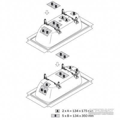 Будкрам купити Kaldewei BW-ADS Шумоізоляційний комплект д/ванни Kaldewei BW-ADS Шумоізоляційний комплект д/ванни 2