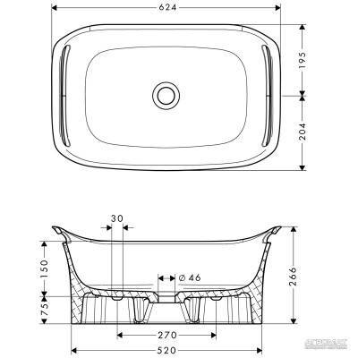 Будкрам купити Urquiola Раковина-63 Urquiola Раковина-63 3