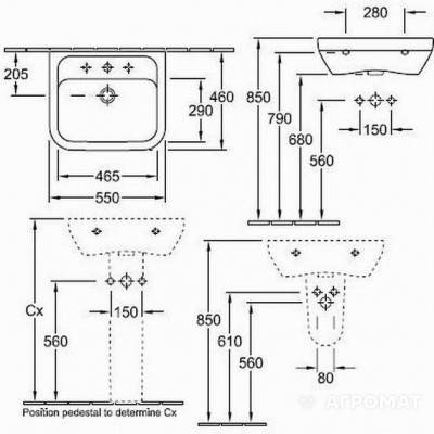 Будкрам купити OMNIA ARCHITECTURA  Раковина OMNIA ARCHITECTURA  Раковина 2