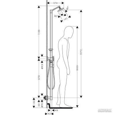 Будкрам купити Urquiola Душова колона Urquiola Душова колона 2