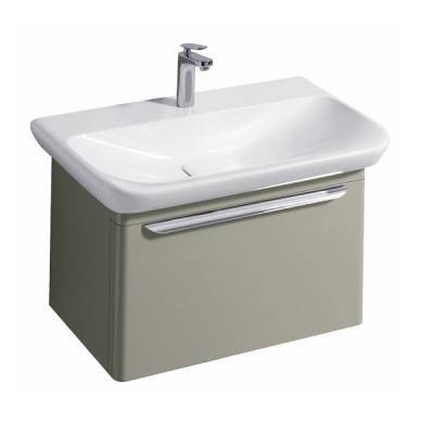 Будкрам купить myDay Шкафчик под умывальник 680х410мм, 1 ящик, с подсветкой, цвет серый мат