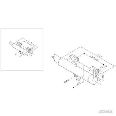 Будкрам купить AWE Смеситель для душа AWE Смеситель для душа 2