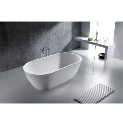 Будкрам купити LAGUNA Ванна окремостояча з штучного каменю, білий матовий колір 1800x800x540 мм LAGUNA Ванна окремостояча з штучного каменю, білий матовий колір 1800x800x540 мм 3