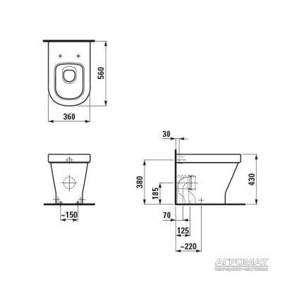 Будкрам купить Lb3 Унитаз Lb3 Унитаз 5