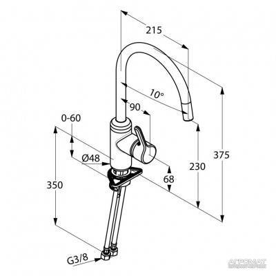 Будкрам купить Bingo Star Смеситель для кухни Bingo Star Смеситель для кухни 3