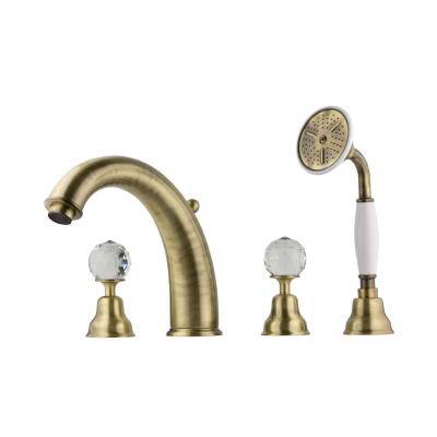 Будкрам купить Charlestone Смеситель для ванны врезн. на 4 отв., бронза