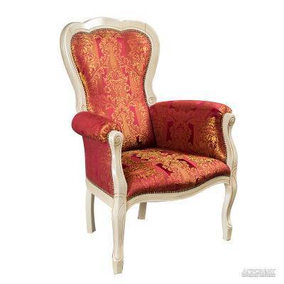 Будкрам купить Кресло Barocco (mod.art.1456) 65х52хһ104/36