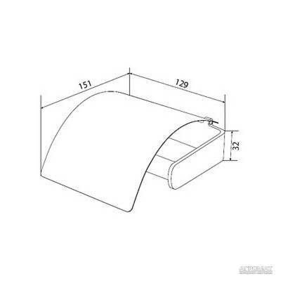 Будкрам купить Inspire держатель для туалетной бумаги Inspire держатель для туалетной бумаги 2