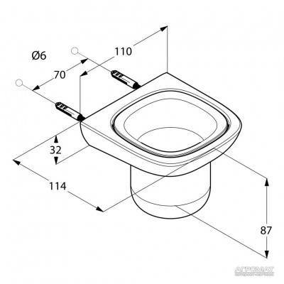 Будкрам купить Ambienta Стакан Ambienta Стакан 3
