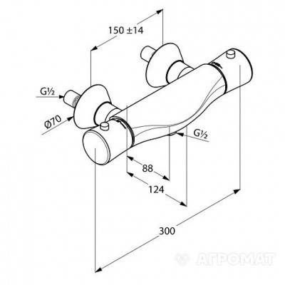 Будкрам купить Ambienta Термостат для душа Ambienta Термостат для душа 2