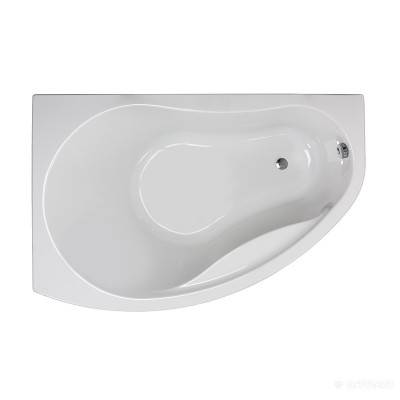 Будкрам купити Ванна акрилова асимметрична PROMISE 170х110 см, ліва, у комплектi з нiжками та елементами крiплення, біла