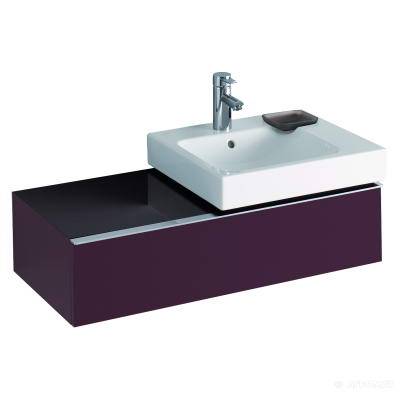 Будкрам купить iCon Шкафчик под умывальник 890x240x477 мм, "Бургундия" глянец, лак