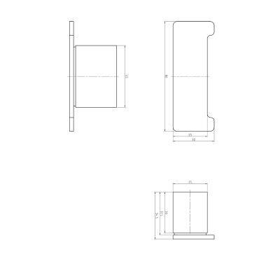 Будкрам купити COUNTRY 2.0 Гачок подвійний, хром COUNTRY 2.0 Гачок подвійний, хром 2