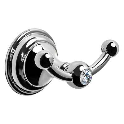Будкрам купити CLASSIC Гачок подвійний, хром, Swarovski
