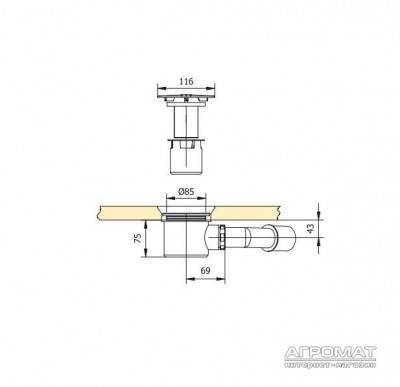 Будкрам купити сифон для піддона сифон для піддона 2
