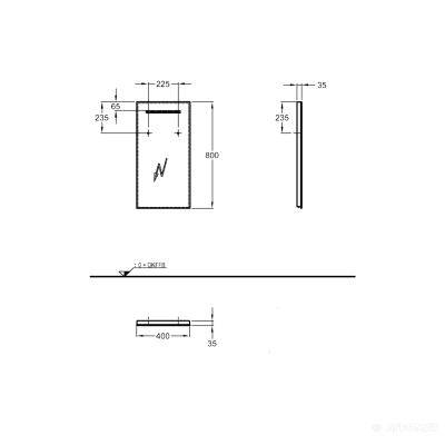Будкрам купить Renova Comprimo Зеркало с подсветкой Renova Comprimo Зеркало с подсветкой 2