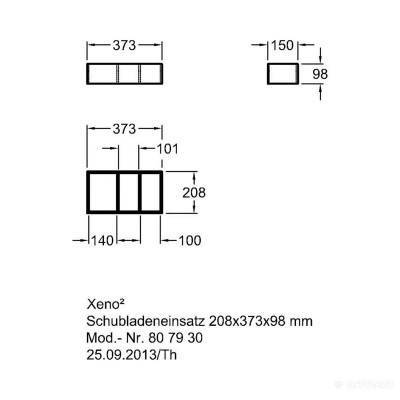 Будкрам купить Xeno2 Разделительная перегородка для большого ящика, h-образная 208х373х98 мм Xeno2 Разделительная перегородка для большого ящика, h-образная 208х373х98 мм 2